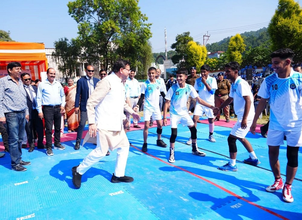 Sansad Khel Mahotsav : देहरादून में ‘‘सांसद खेल महोत्सव शुरू ..सीएम धामी हुए शामिल Sansad Khel Mahotsav