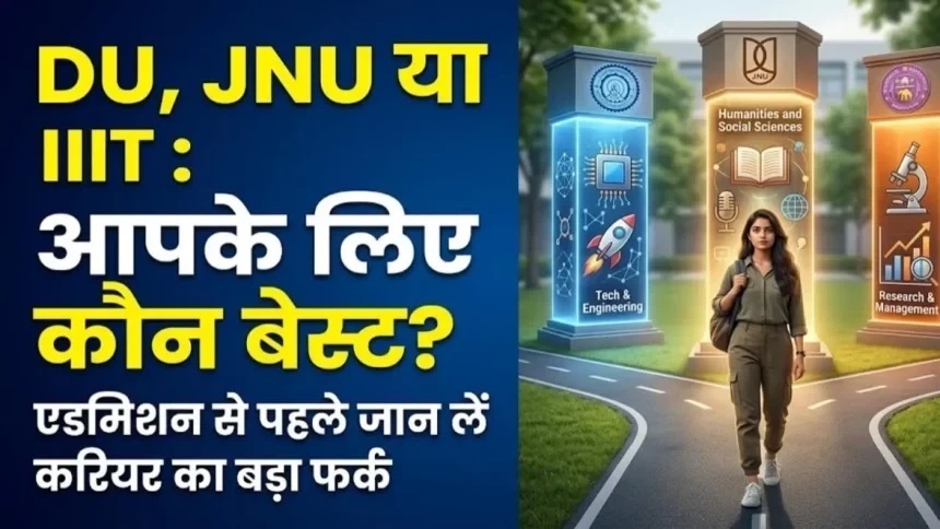 AdmissionProcess : DU, JNU और IIT – एडमिशन से पहले जानिए पूरी प्रोसेस AdmissionProcess