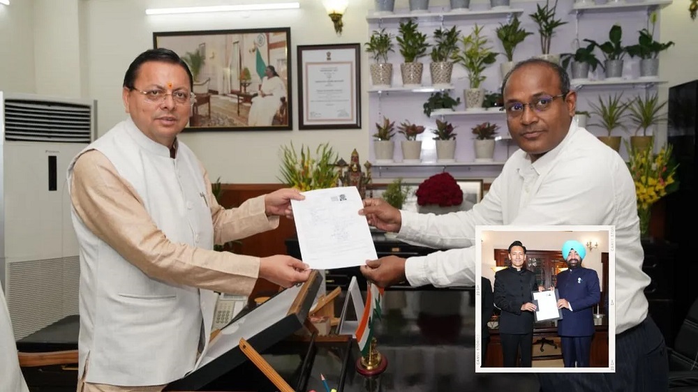 UttarakhandSIR2026 : उत्तराखंड में एसआईआर शुरु : राज्यपाल, मुख्यमंत्री ने भरे गणना फार्म UttarakhandSIR2026