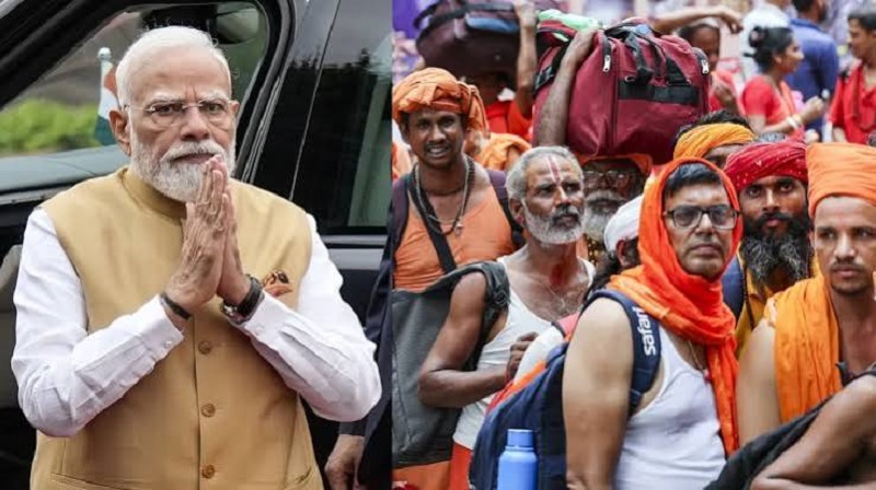 AmarnathYatra2026 : अमरनाथ यात्रा शुरू- पीएम मोदी ने दिलाए 5 संकल्प AmarnathYatra2026