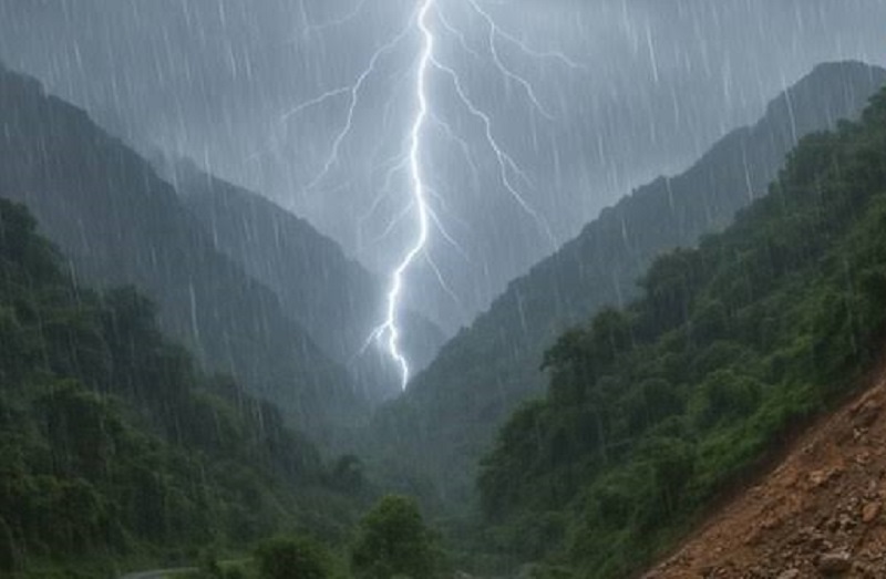 UttarakhandRainAlert : उत्तराखंड में फिर बारिश का रेड जोन UttarakhandRainAlert