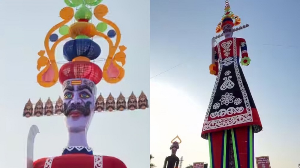 WaterproofRavan : 38 लाख में तैयार हुआ वाटरप्रूफ रावण ! WaterproofRavan