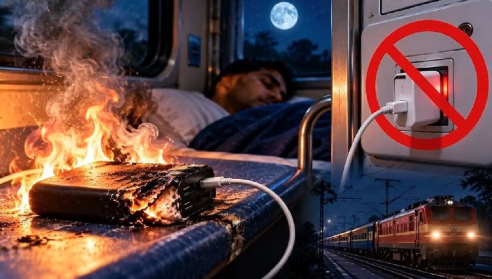 IndianRailways : रात में मोबाइल चार्जिंग बंद, रेलवे का बड़ा फैसला IndianRailways